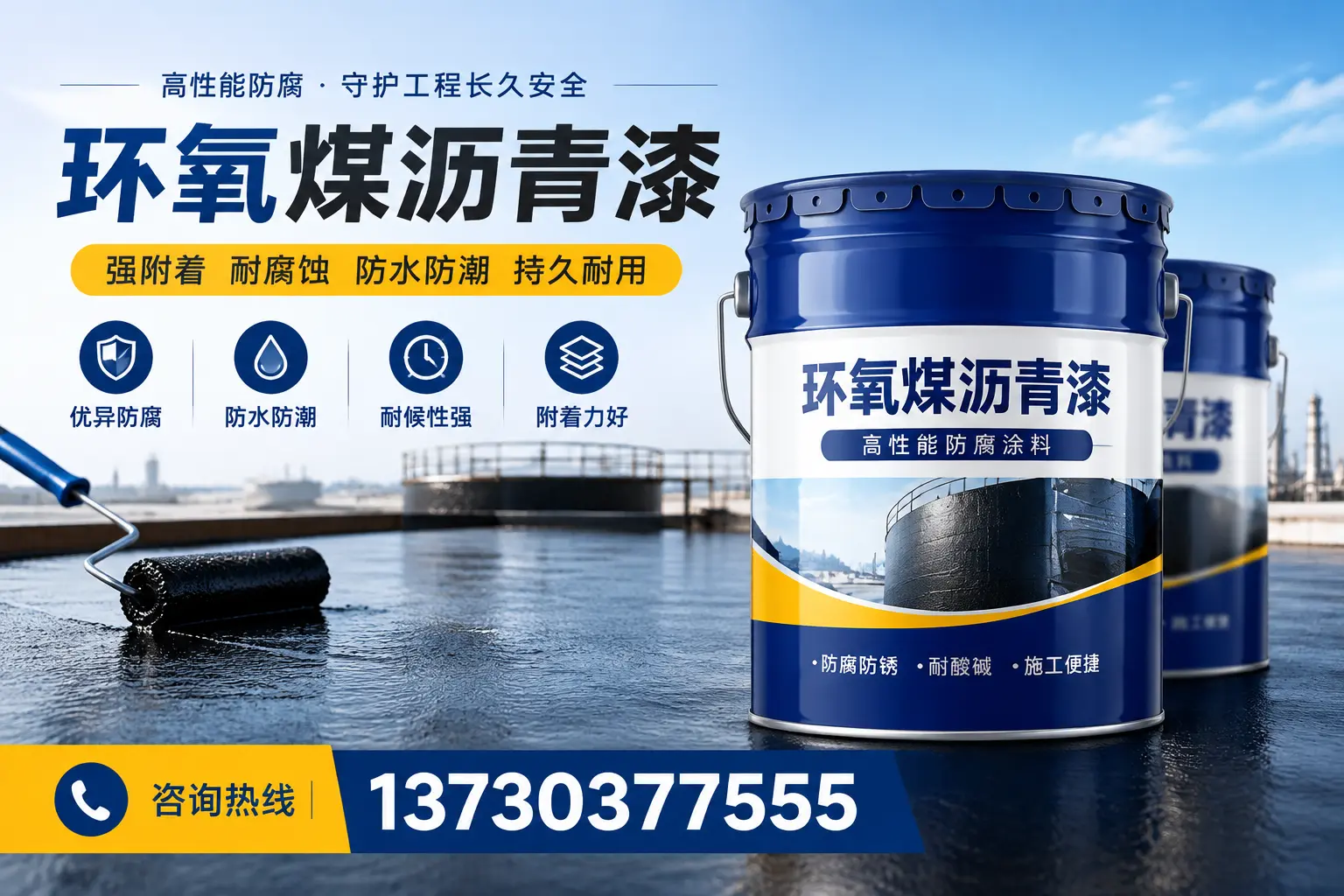 如何判断环氧煤沥青漆的质量?万载消费者指南